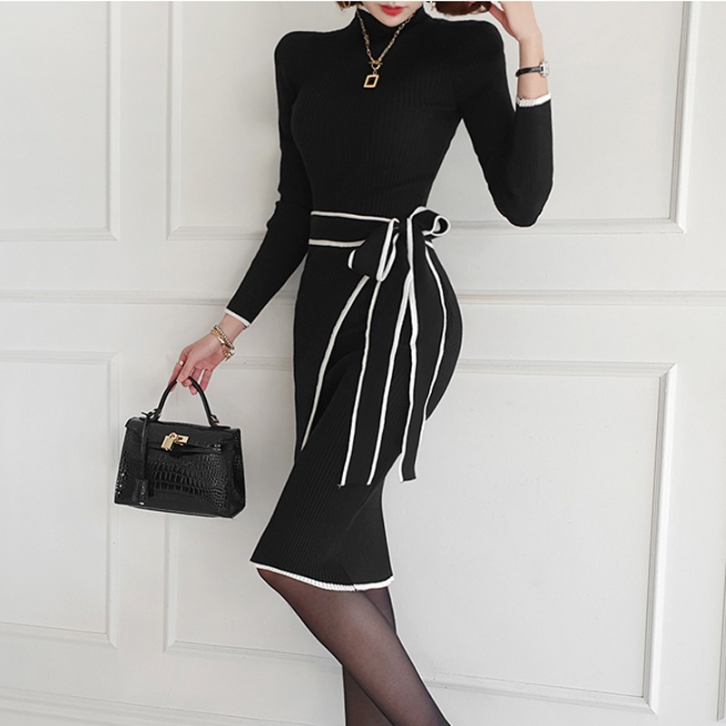 فستان سترة صوفية جديد لشتاء 20 - مراجعة Women Bags Ru وسعره