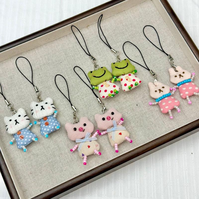 سلسلة مفاتيح على شكل ضفدع/خنزي - مراجعة Women'S Young Bags وسعره