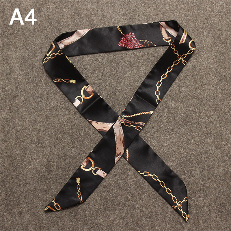 وشاح حرير مطبوع صغير للنساء ،  - مراجعة Women Bags Branded وسعره