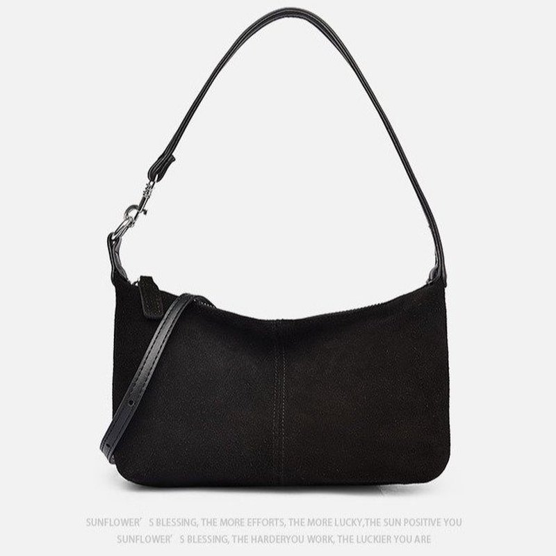 حقيبة كتف صغيرة من جلد الغزال  - مراجعة Women Bags 2026 Trends وسعره