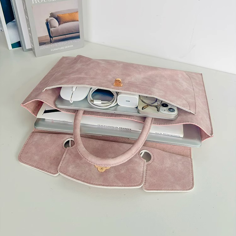 حقيبة لابتوب أنيقة من الجلد ال - مراجعة Women Hand Bags For Office وسعره