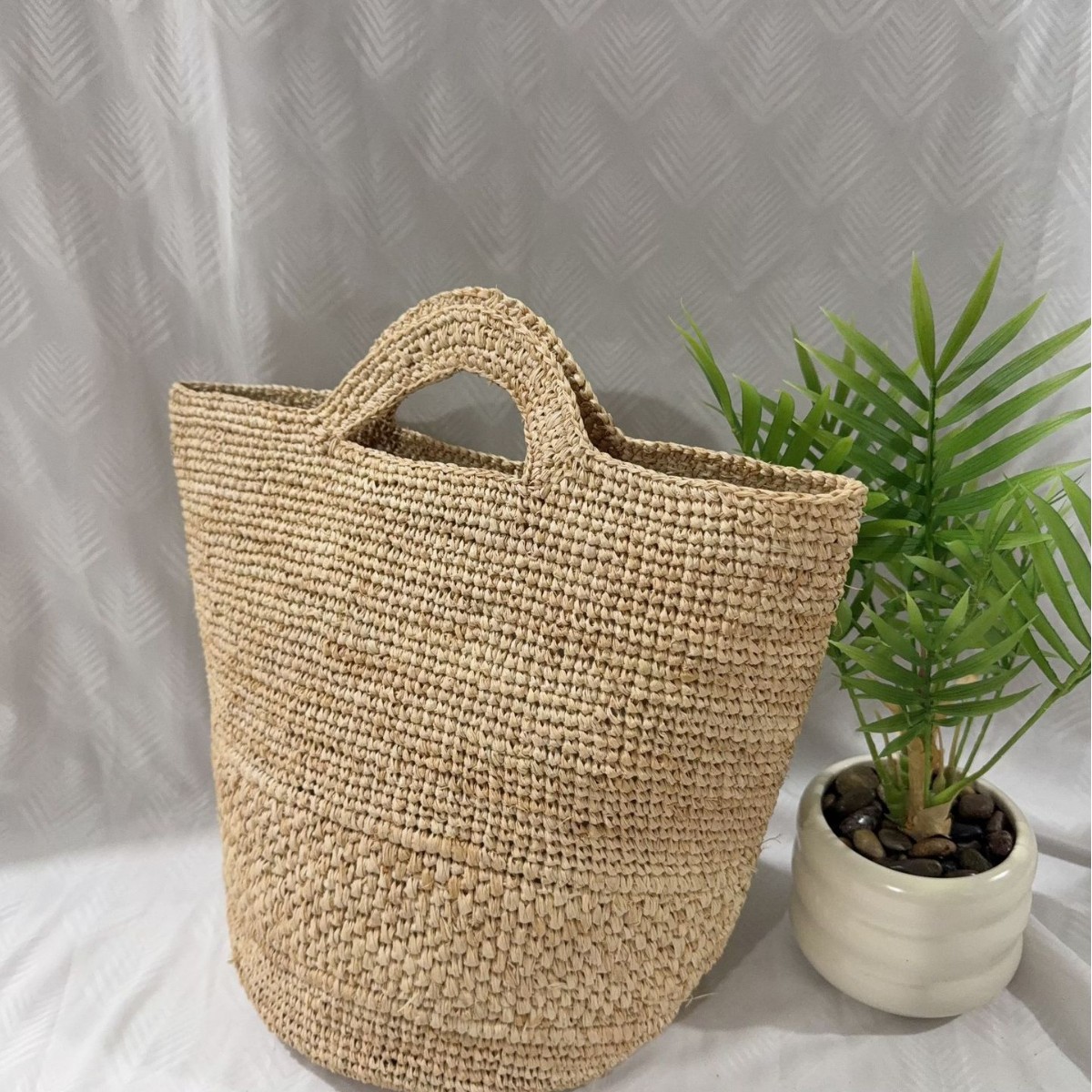 حقيبة قش رافيا بوهيمية يدوية ا - مراجعة Women'S Raffia Bags وسعره