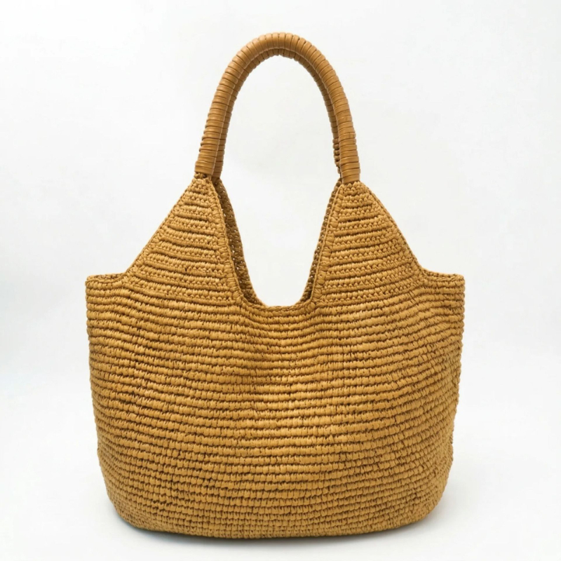 حقيبة كتف منسوجة من القش، حقيب - مراجعة Women'S Raffia Bags وسعره