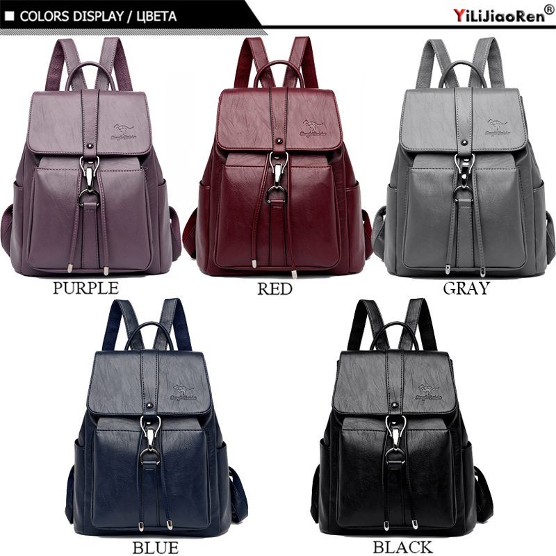 حقيبة ظهر مضادة للسرقة للنساء  - مراجعة Women Bags Branded وسعره