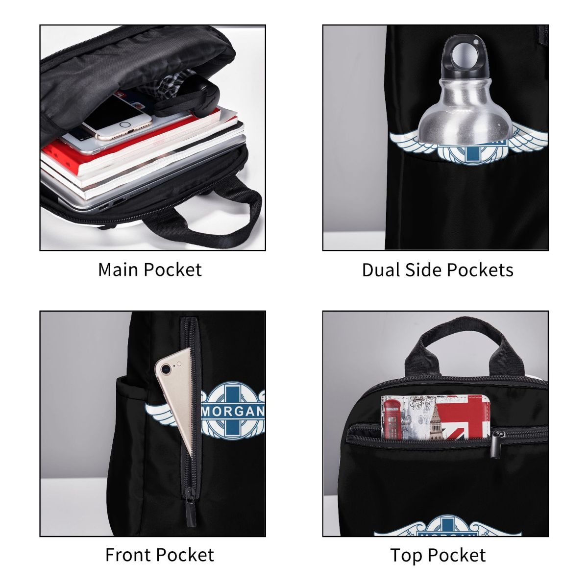 حقيبة ظهر من شركة مورغان موتور - مراجعة Women Bags Company وسعره