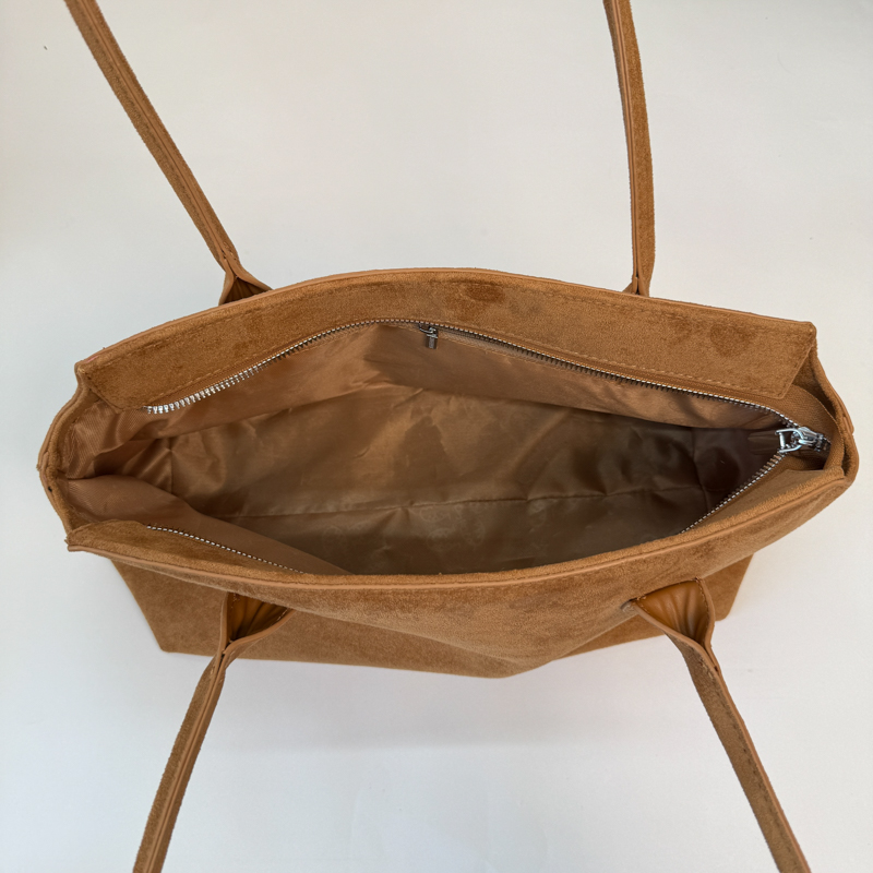 حقيبة الإبط من جلد الغزال البن - مراجعة Women Hand Bags For Office وسعره