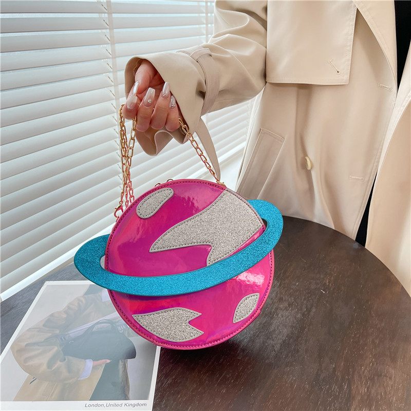 الليزر شكل دائري كوكب محفظة لل - مراجعة Women'S Young Bags وسعره