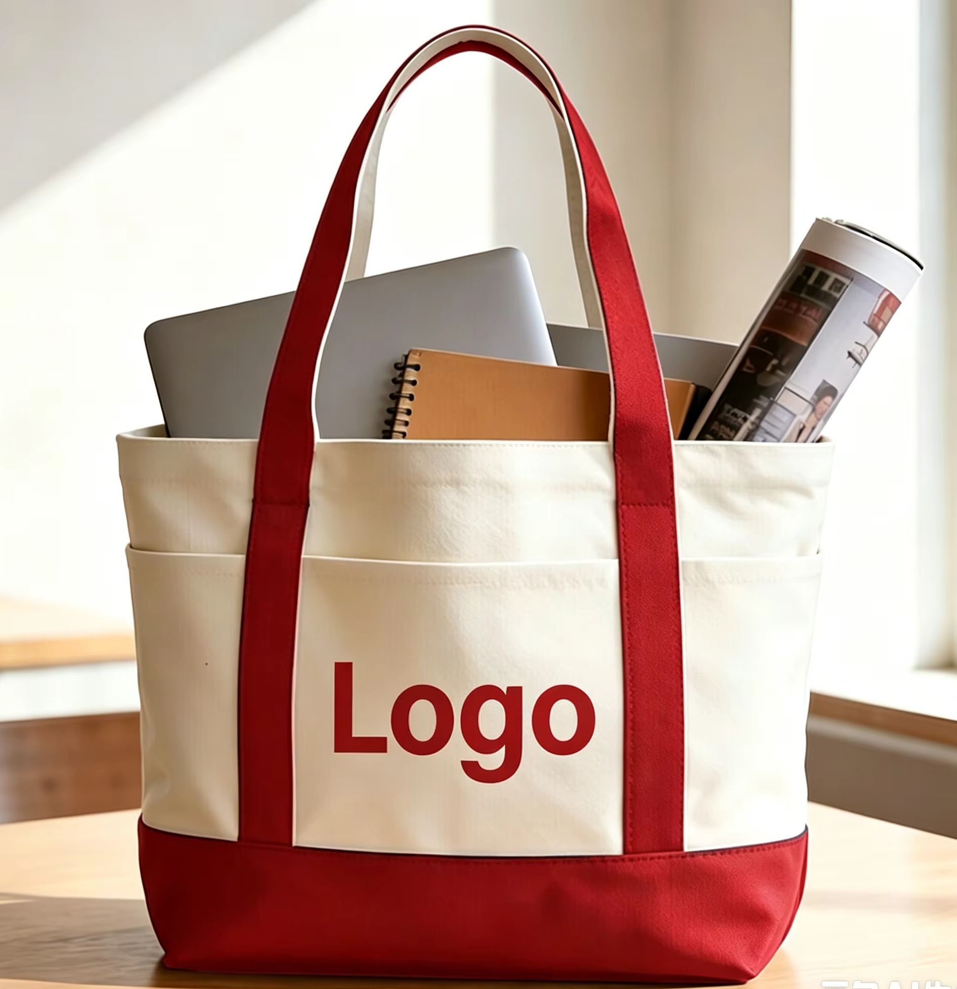 حقيبة قماشية مخصصة مع شعار مطب - مراجعة Women Bags Company وسعره
