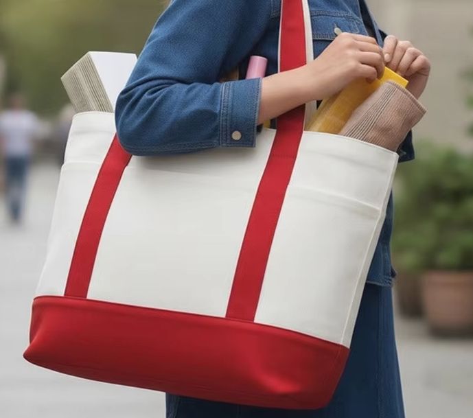 حقيبة قماشية مخصصة مع شعار مطب - مراجعة Women Bags Company وسعره